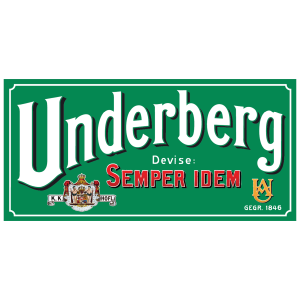 Underberg Semper Idem Tin Sign